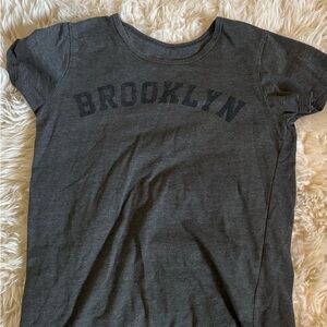 Gray Brooklyn Graphic T-Shirt